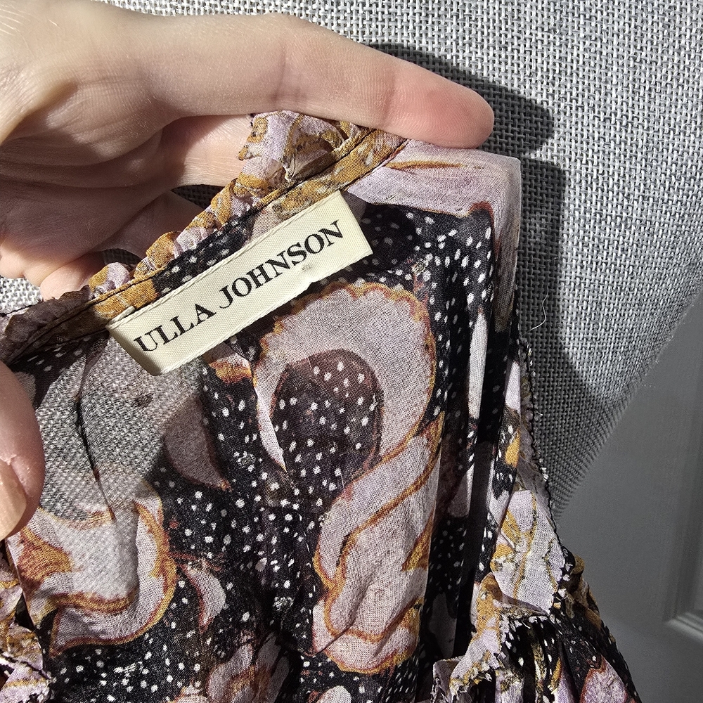 ULLA JOHNSON celestia Silk Dress - Picture 5 of 6